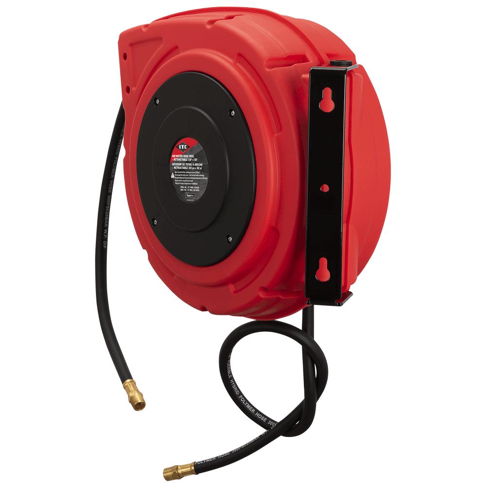 38 x 50 feet retractable air hose reel KING Canada - Power Tools,  Woodworking and Metalworking Machines by King Canada