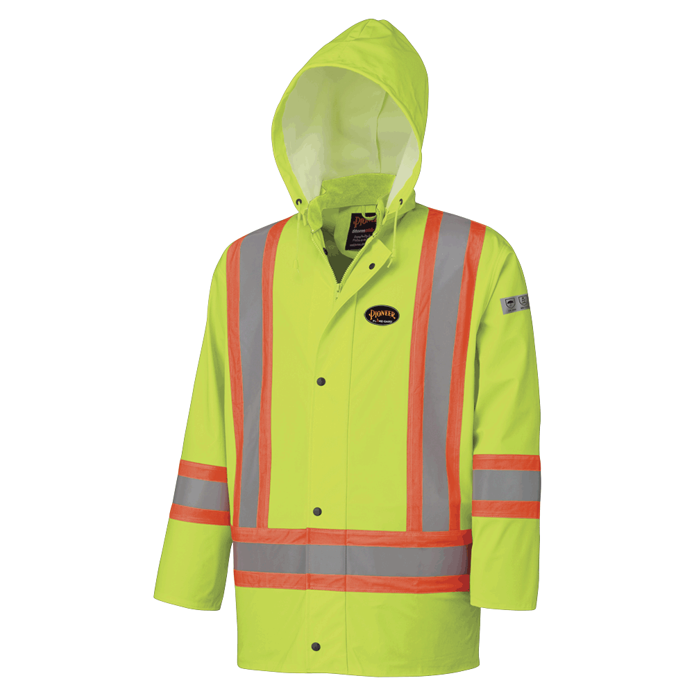 Wool Blend Jacket - Fire Resistant (FR), Long Coat, Covered Snap Front – X1  Safety